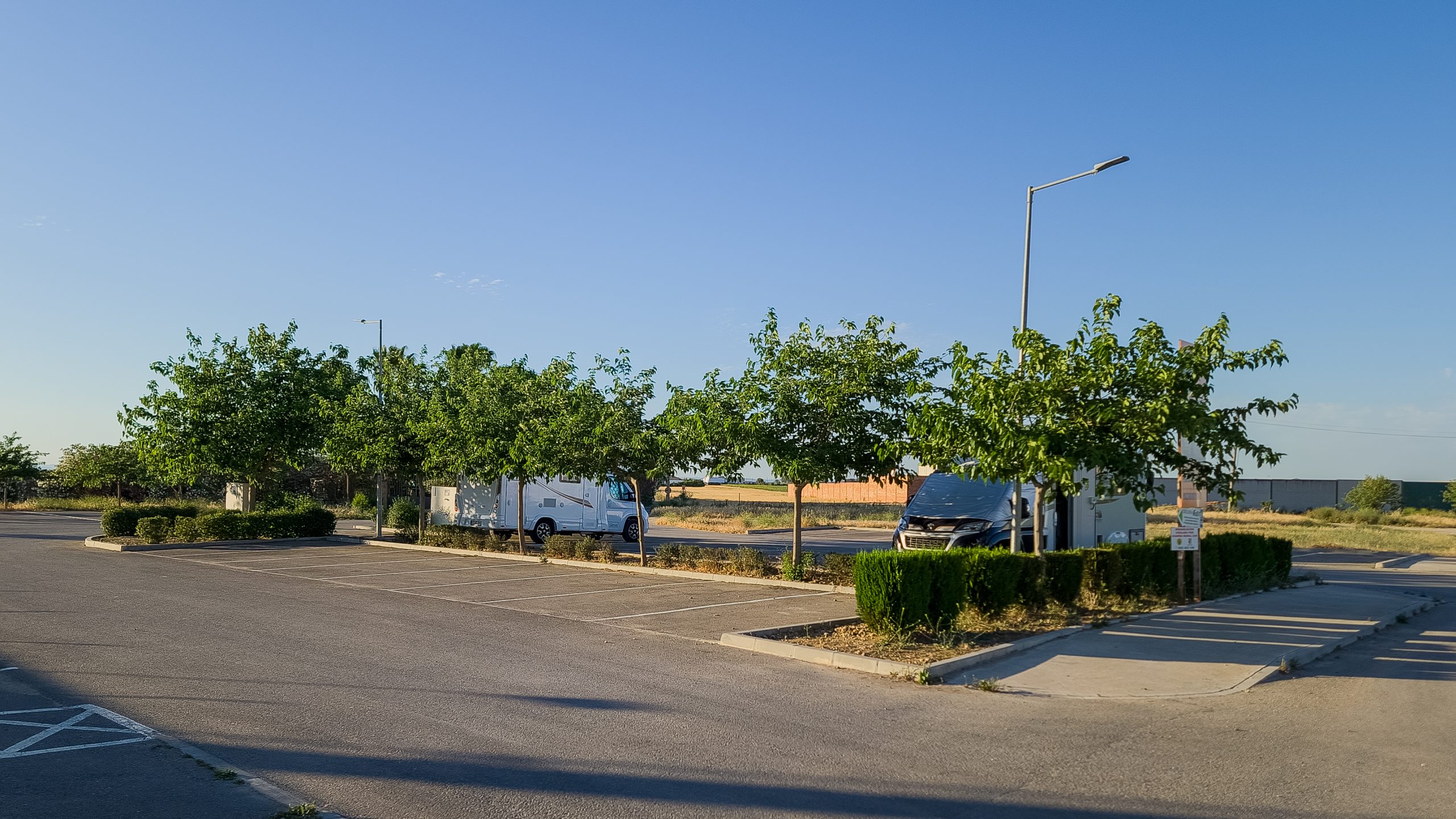 Wohnmobilstellplatz in Fuentes de Andalucía
